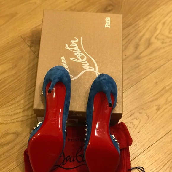 Louboutin Irishell 85 Veau Velours - Picture 3 of 5